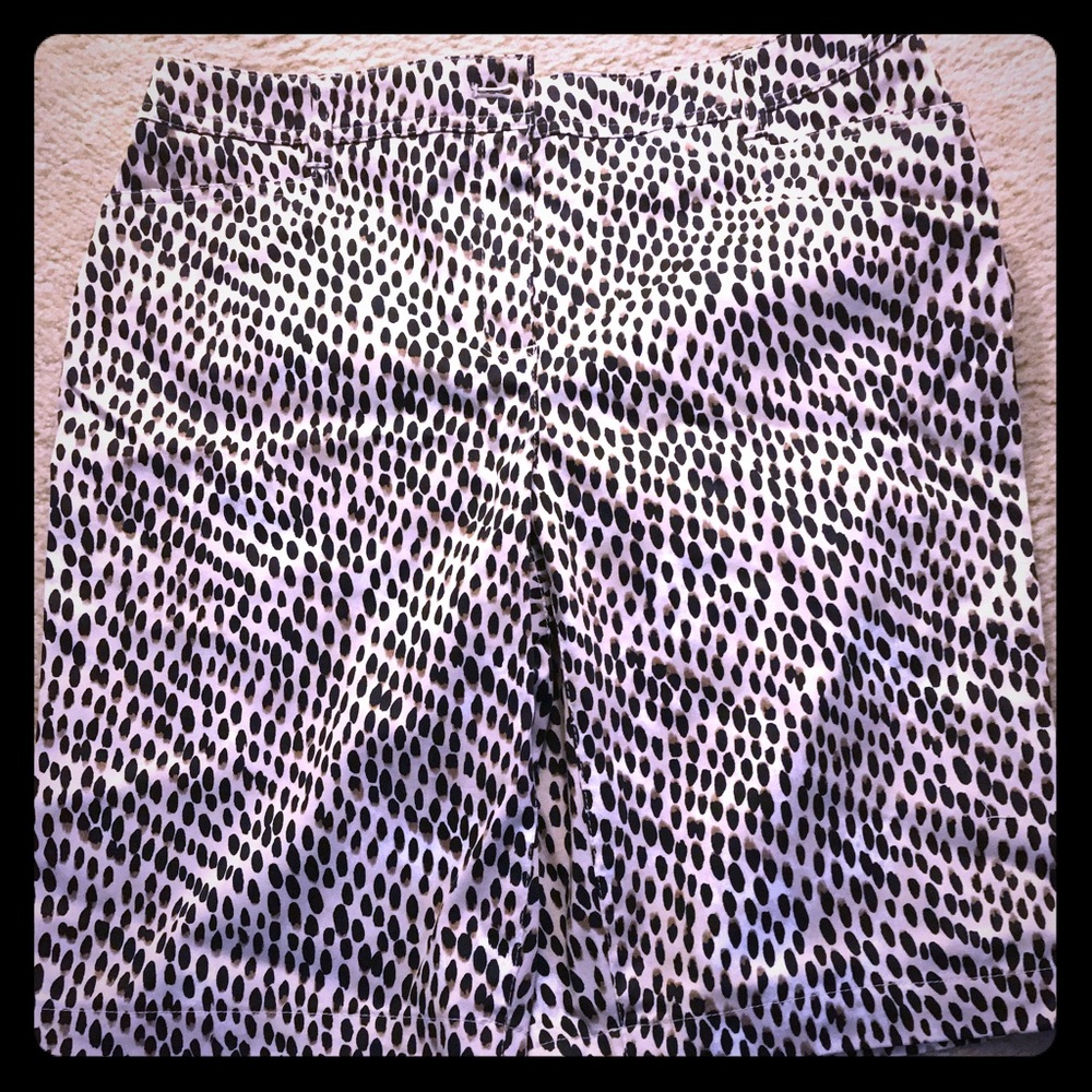 Nice Leopard Print Shorts